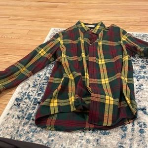 Mens LL Bean flannel